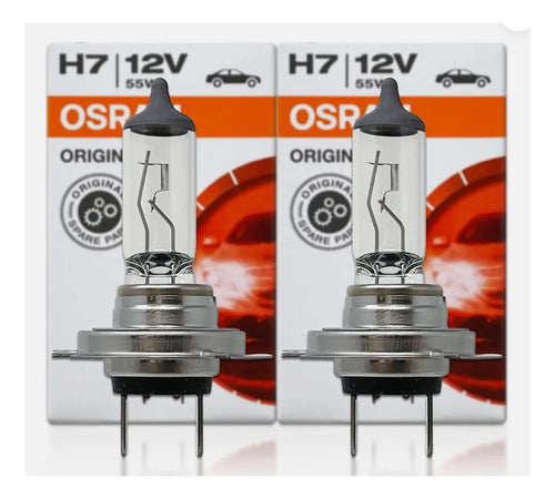 Ampolletas H7 Osram 12v 55w El Par - Superlight.cl