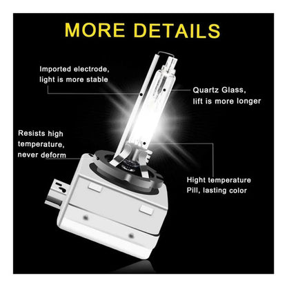 Ampolleta Xenón D1s Super Vision Hid 6000k, 35w