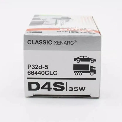 Lámpara Xenon D4S Osram ORIGINAL Classic Xenarc 6000K 35W