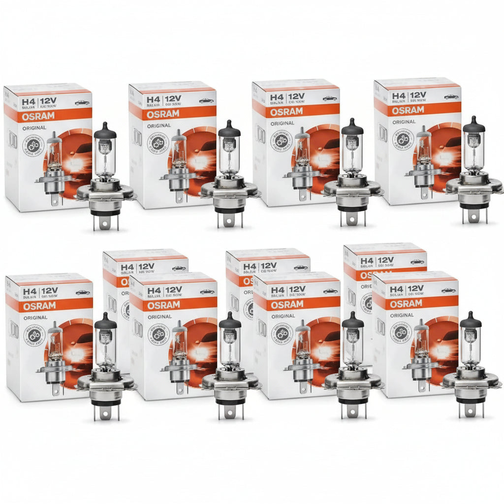Ampolleta H4 Osram 12v 60/55w Halogena El Par - Superlight.cl
