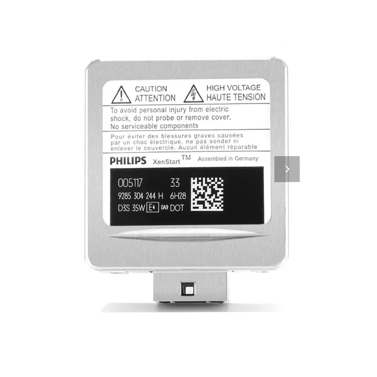 Ampolleta Xenón D3s Philips 42V 35W 6000K Original